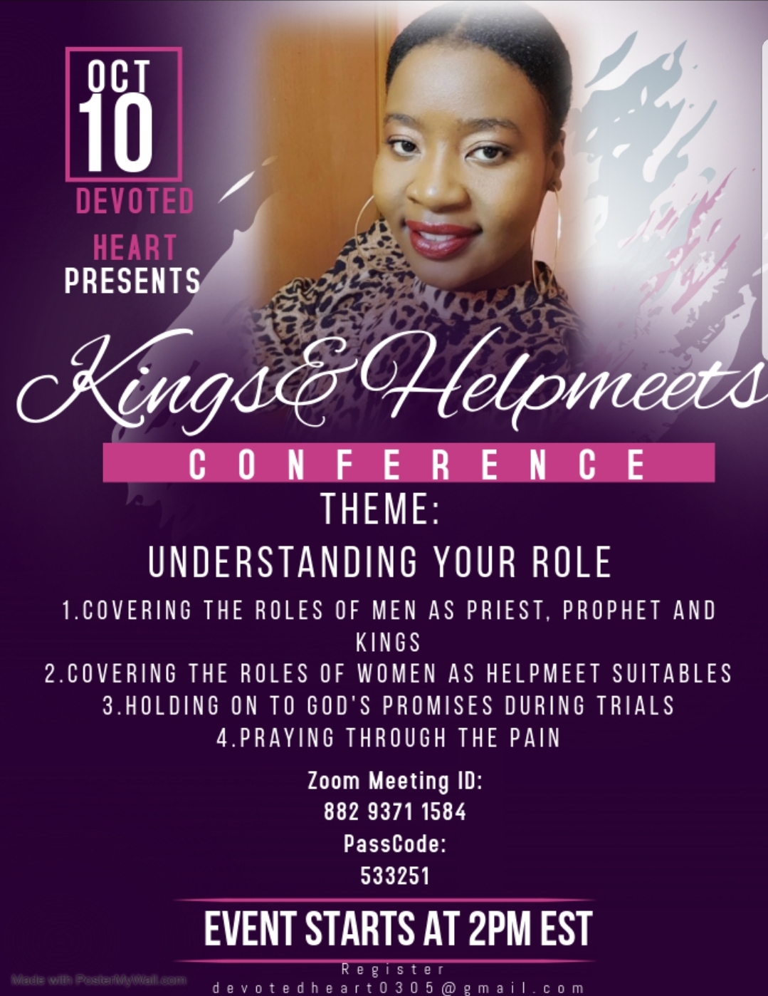  Kings & Helpmeets Conference – 10th October 2020