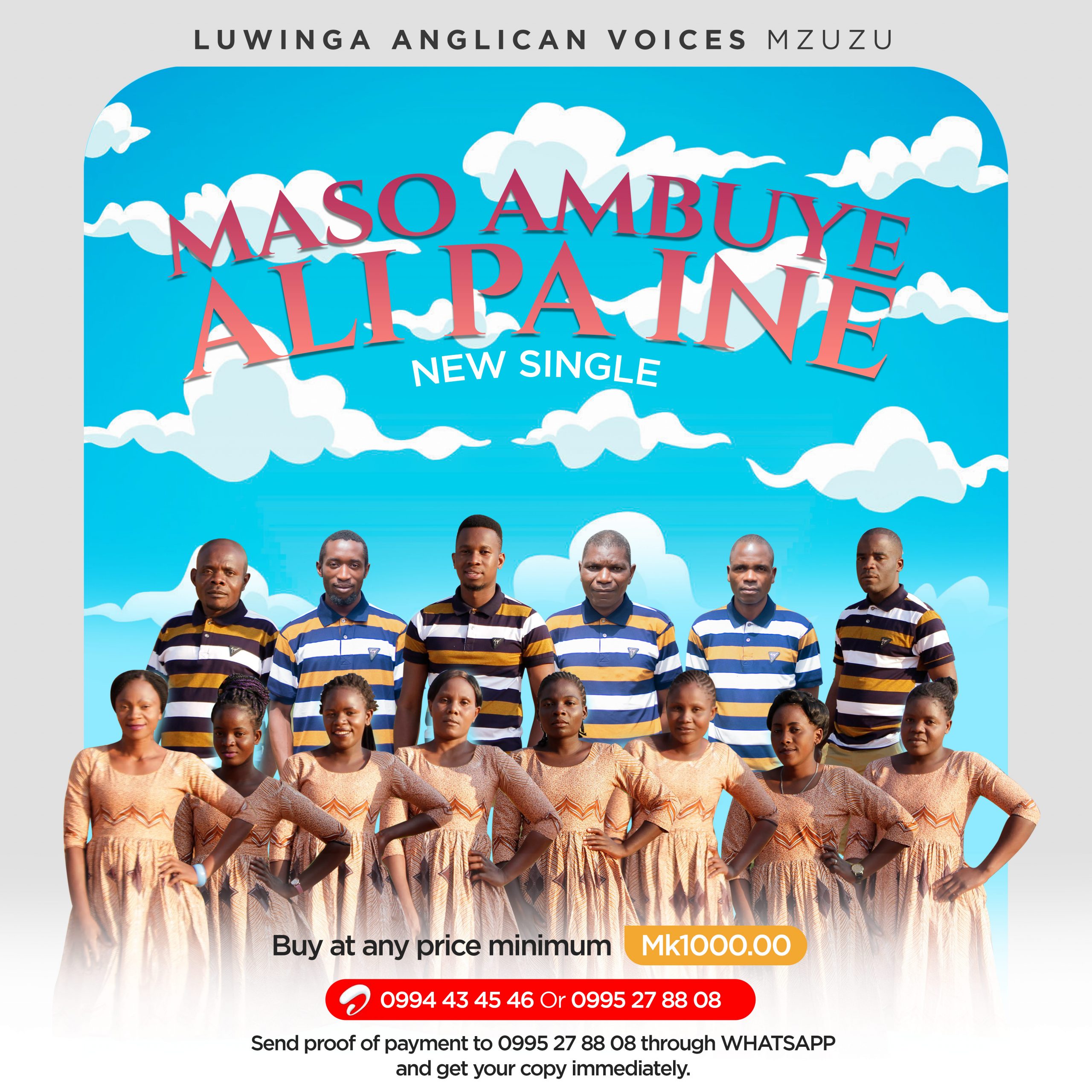 Luwinga Anglican Voices – Maso Ambuye Ali Pa Ine